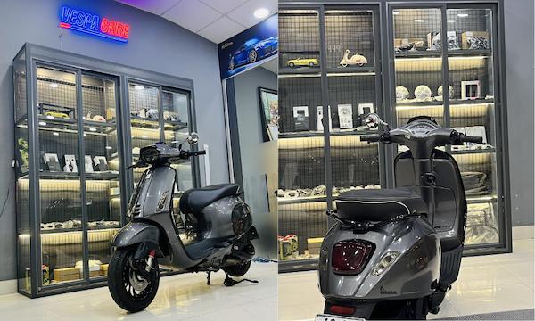 Vespa Màu Xám: Phong Cách Vespa Xám Đẳng Cấp