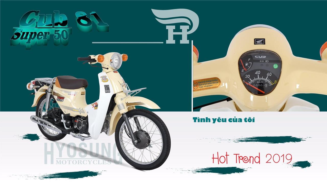 xe máy 50cc Cub Hyosung