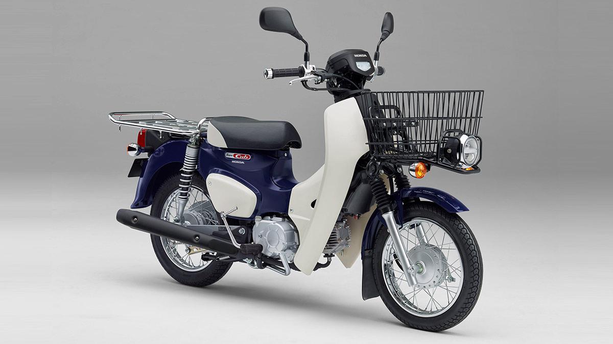 front quarter shot of the Honda Super Cub 50 Pro