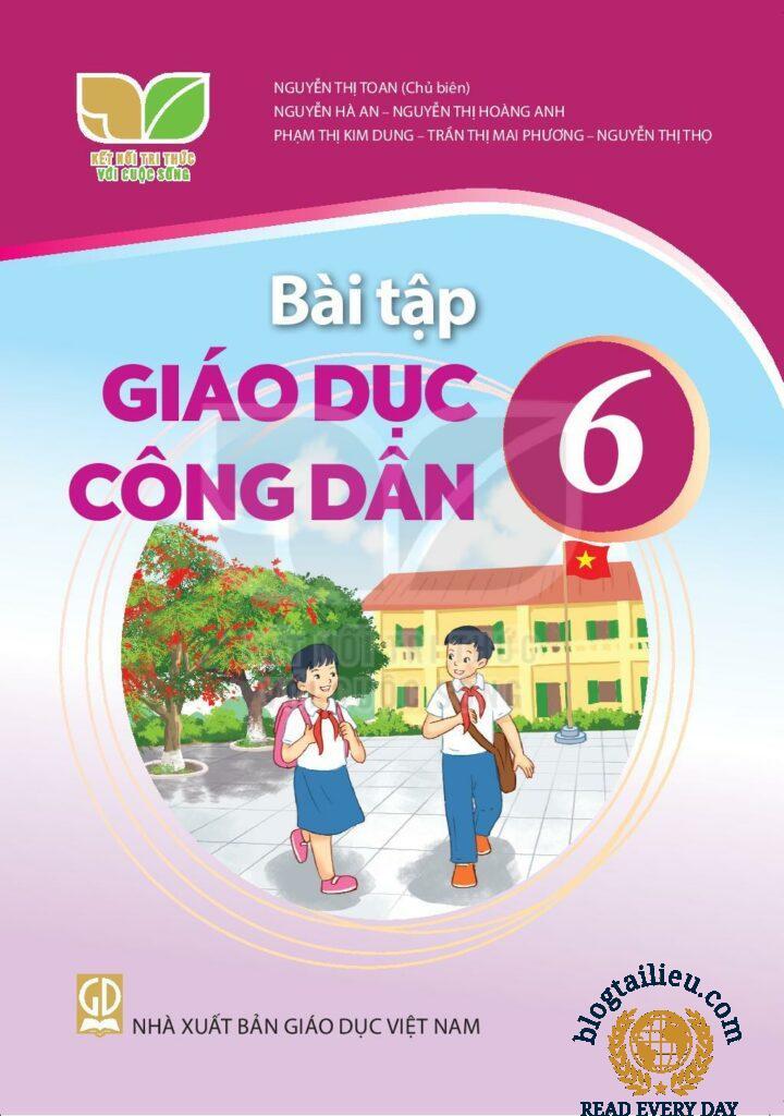 Sách bài tập Giáo dục công dân 6 kết nối tri thức với cuộc sống